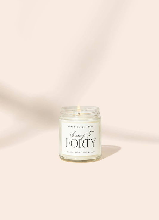 Cheers to Forty Soy Candle