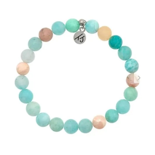 MULTI AMAZONITE- COURAGE STACKER