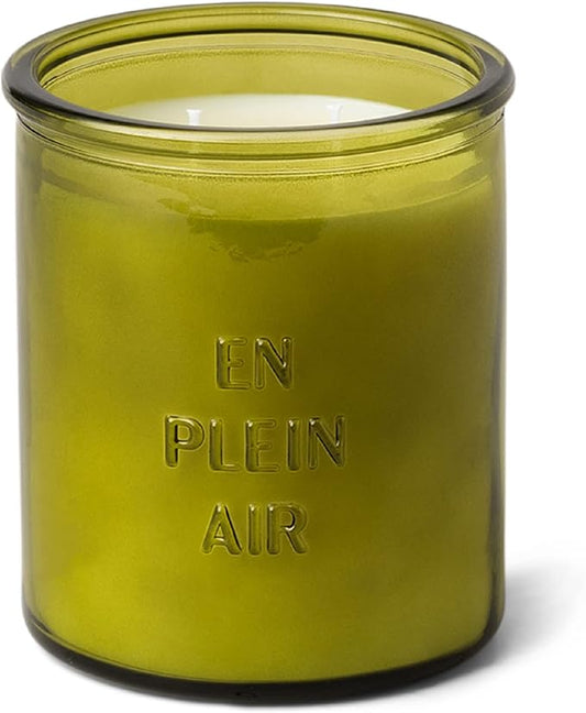 EN PLEIN AIR 10 OZ EMBOSSED GLASS SWEET OLIVE LEAF