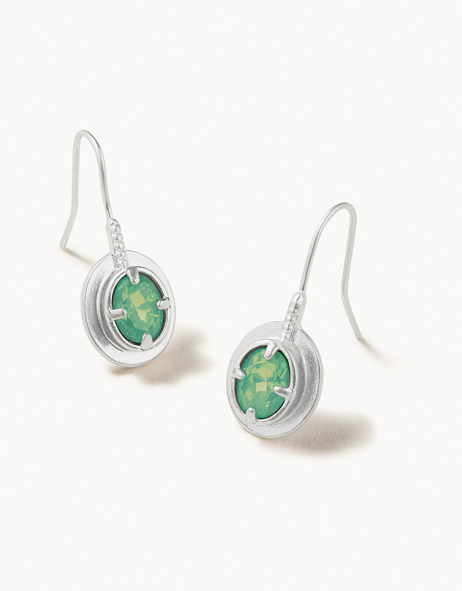 Atlantic Opal Earring Drops