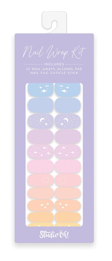 Pastel Ombre Nail Wrap Kit