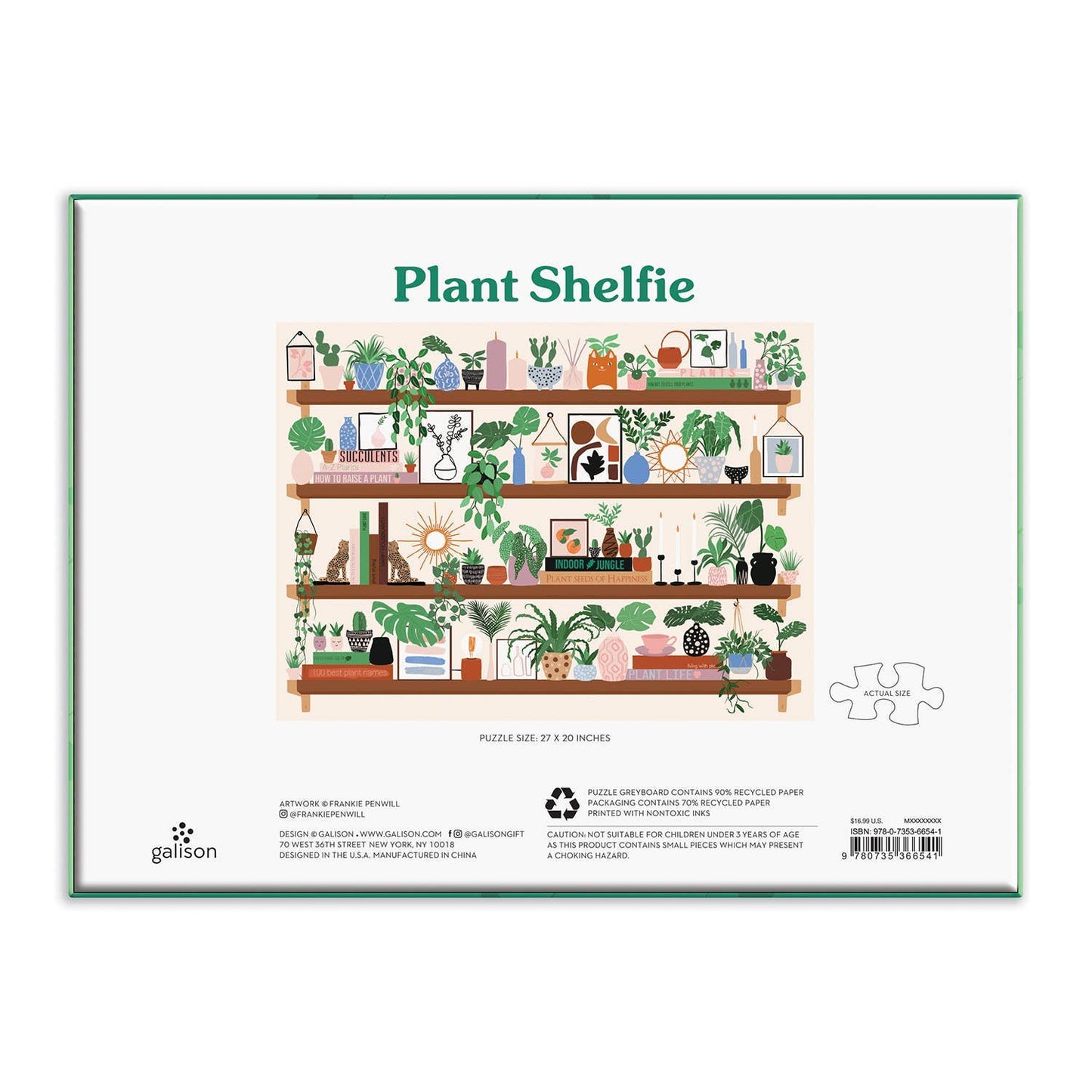 Plant Shelfie 1000 Piece Puzzle