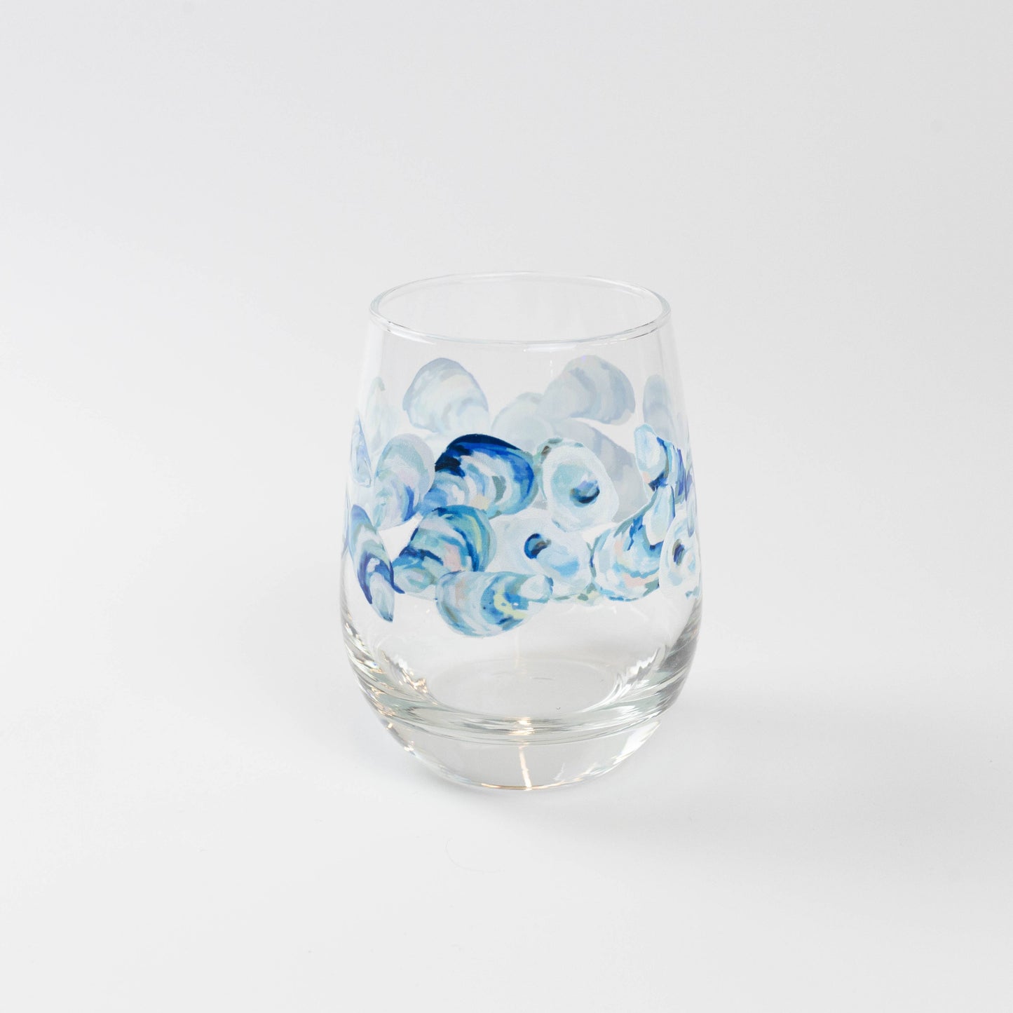 Wine Glass - Flowing Shells (NEW)