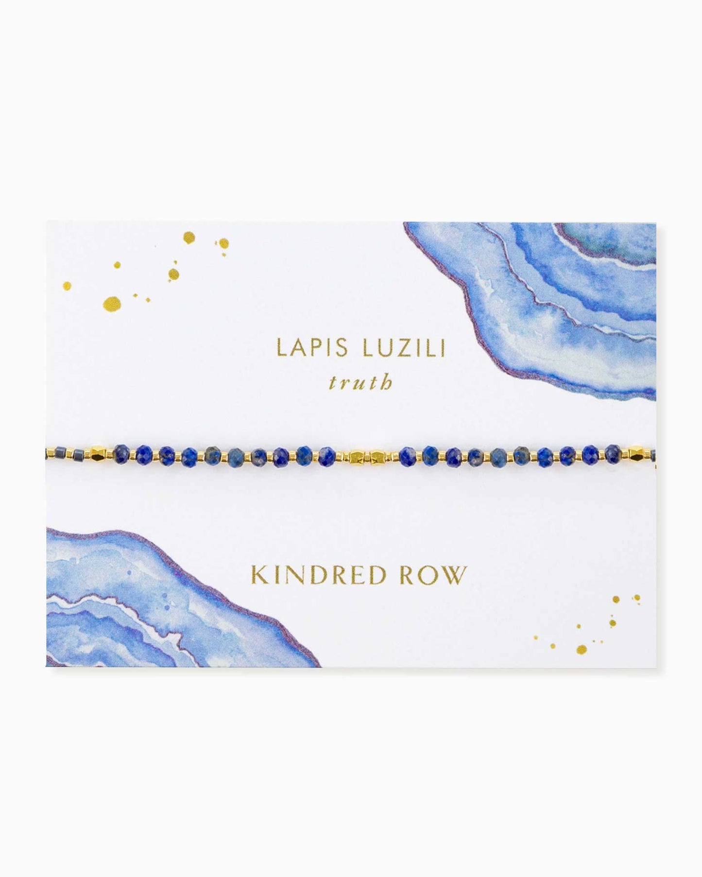 Lapis Lazuli Healing Gemstone Stacking Bracelet