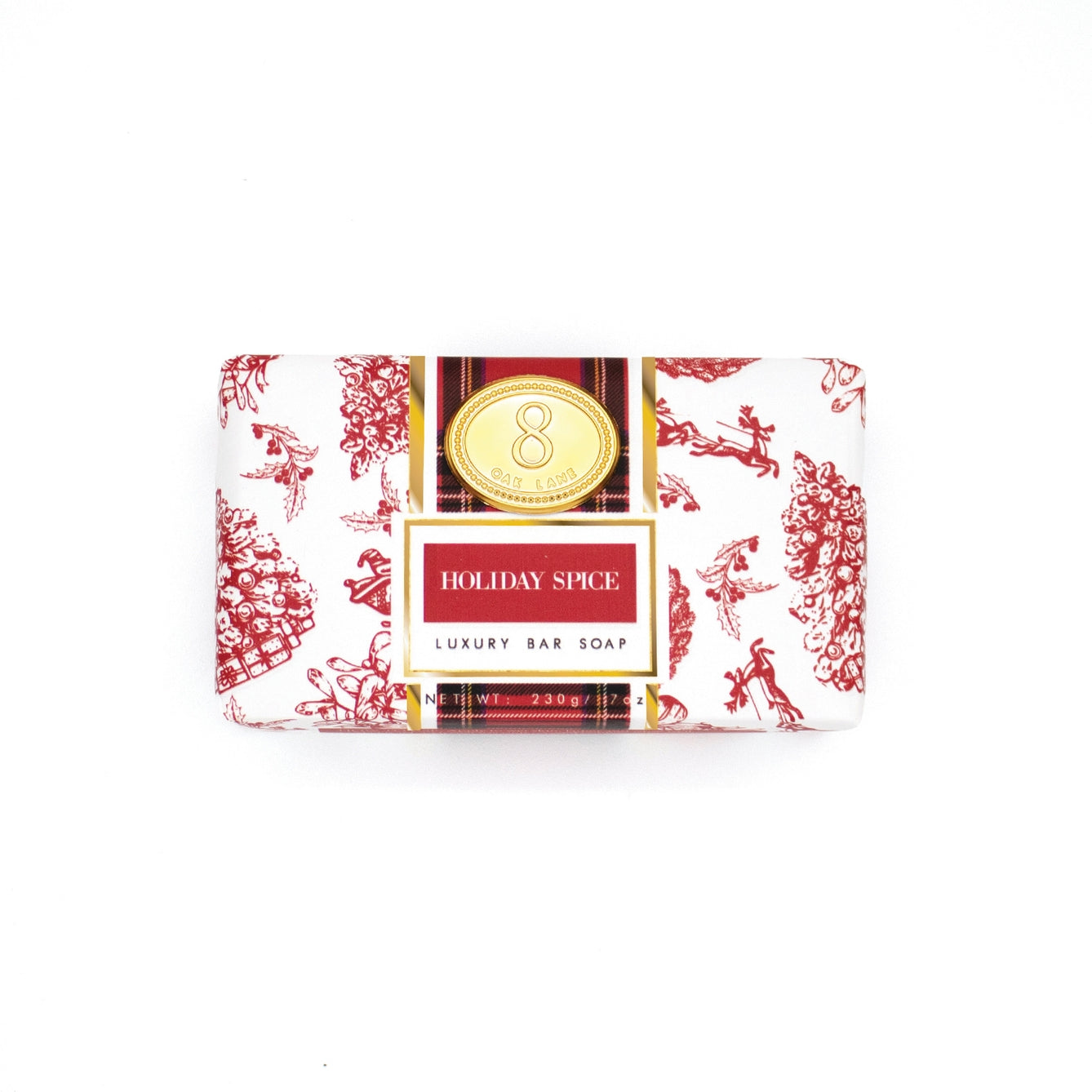 Holiday Spice Wrapped Bar Soap