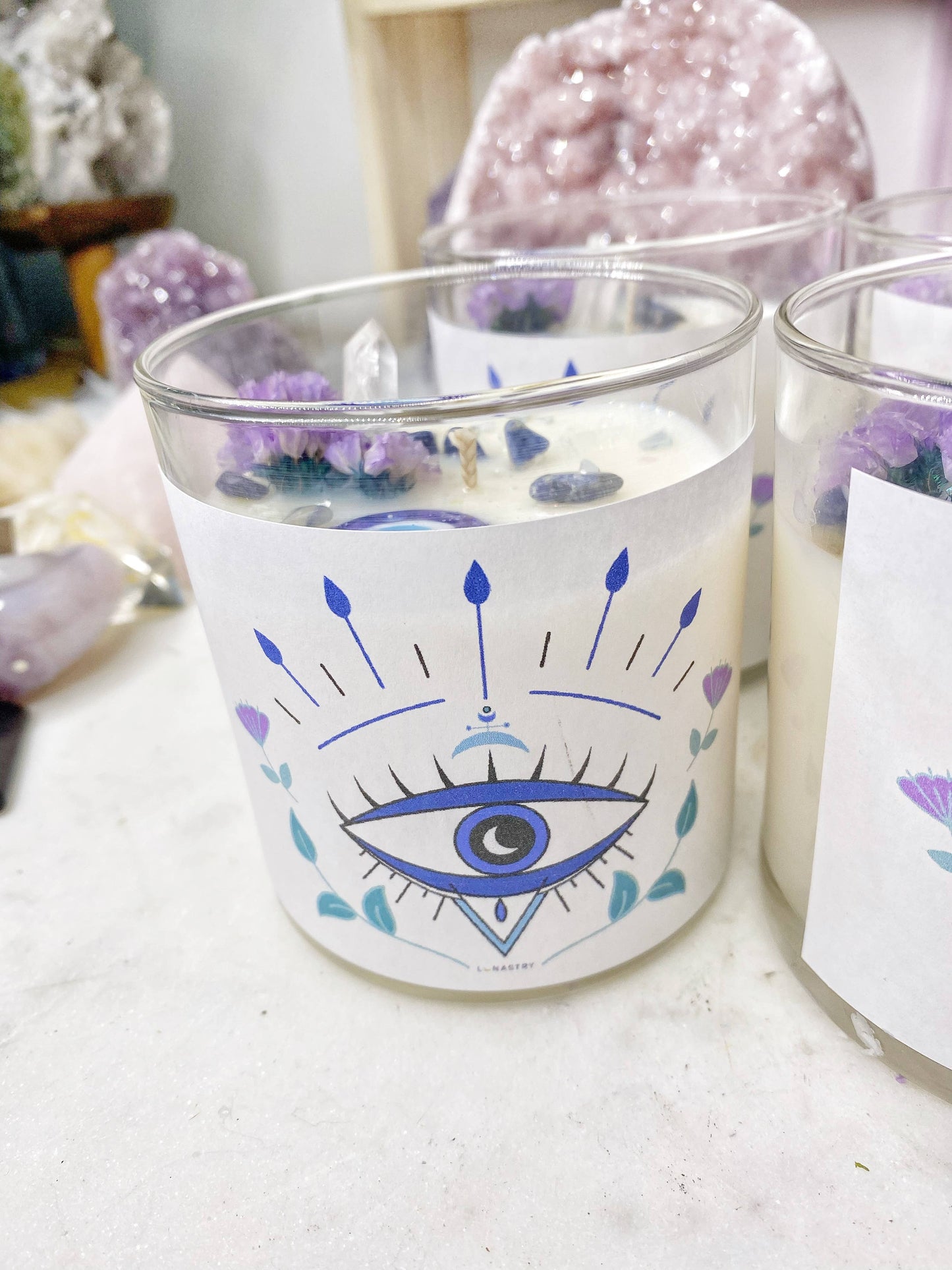 Evil Eye Soy Wax Candle