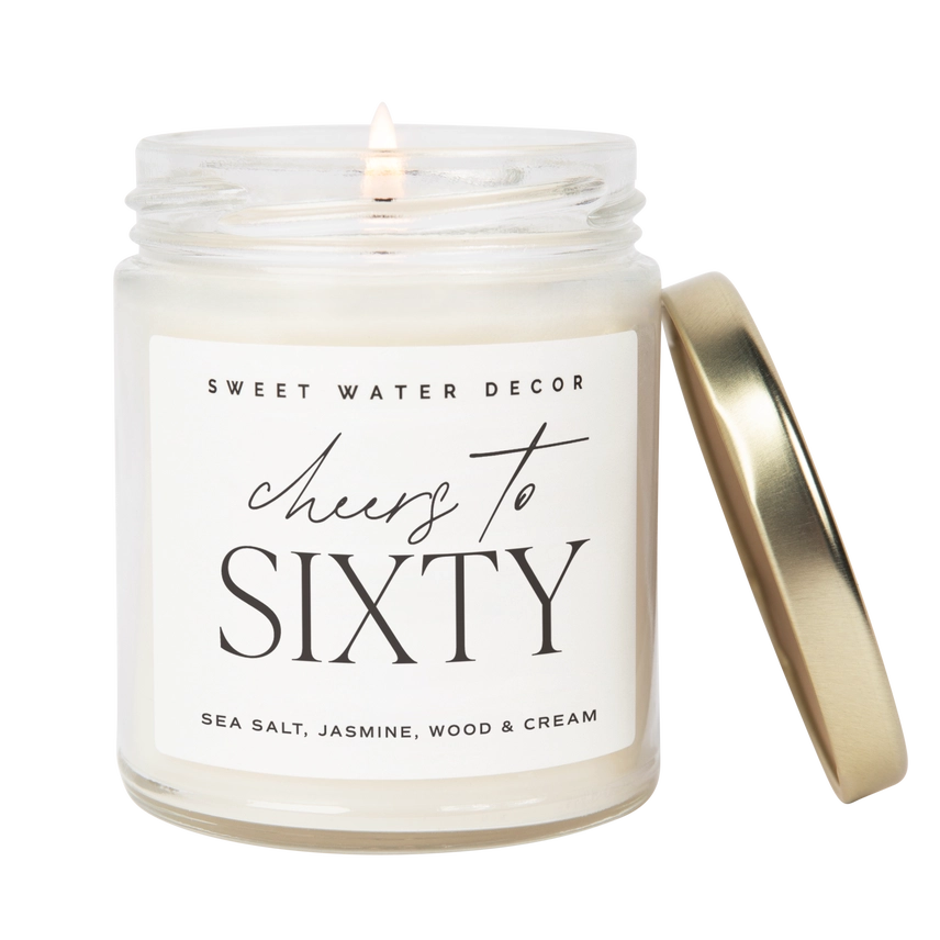 Cheers to Sixty 9 oz Soy Candle