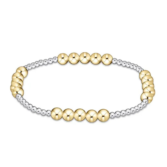 Classic Blissful Pattern 2.5mm Beaded Bracelet