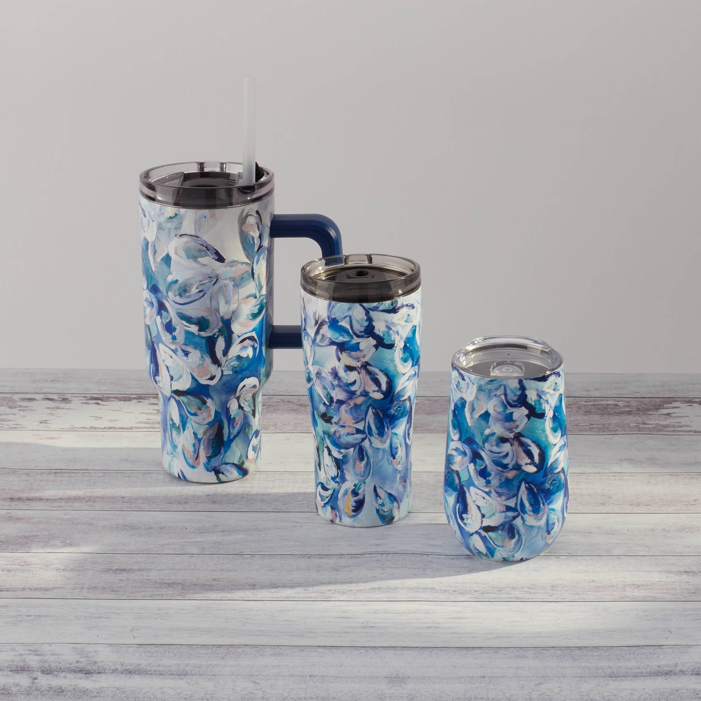 16oz Wine Tumbler - Azul Oysters