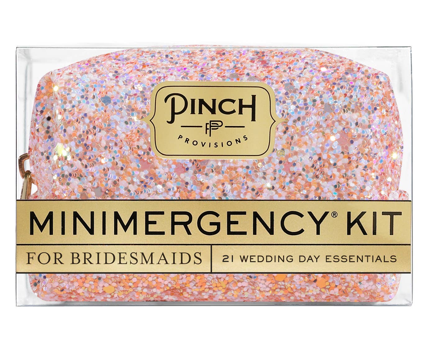 Minimergency Kit for Bridesmaids: White Iridescent