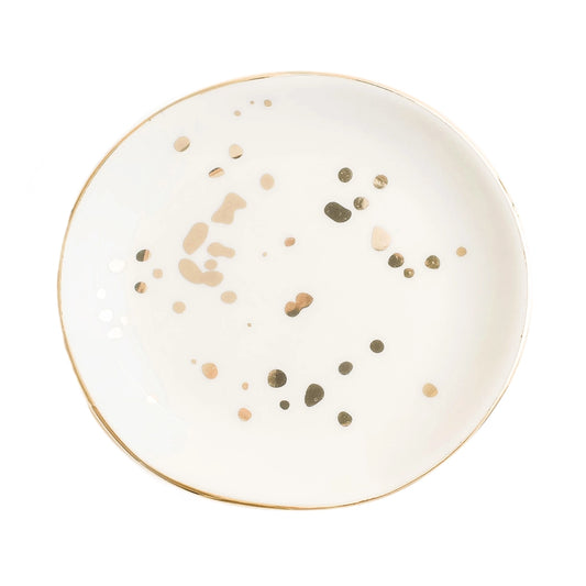 Speckled Jewelry Dish - Home Decor