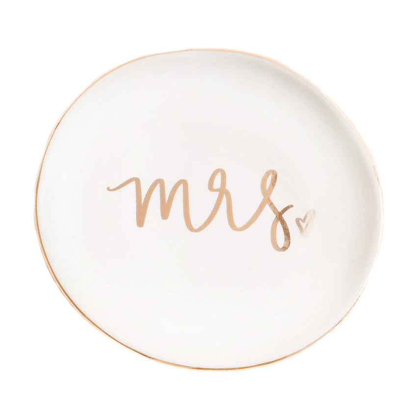 Mrs. Jewelry Dish - Home Decor