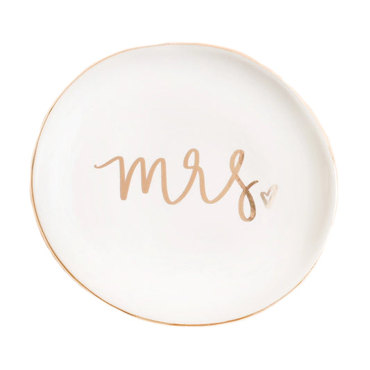 Mrs. Jewelry Dish - Home Decor