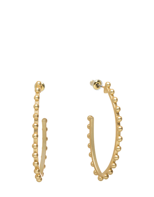 Moonglade Hoop Earrings Gold