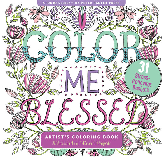 Color Me Blessed Coloring Book