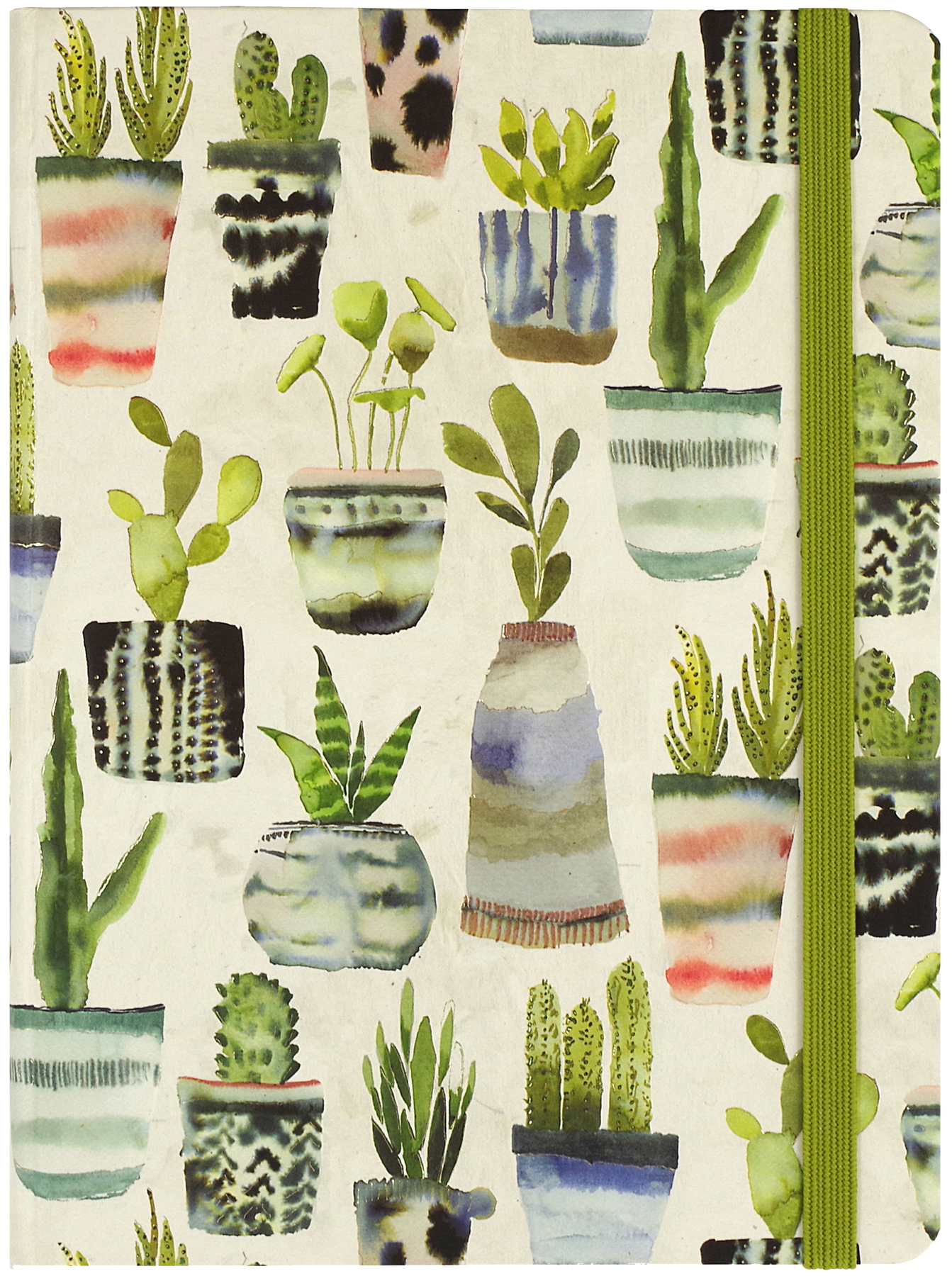 Watercolor Succulents Journal