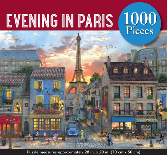 Evening in Paris 1000 Piece Jigsaw Puzzle