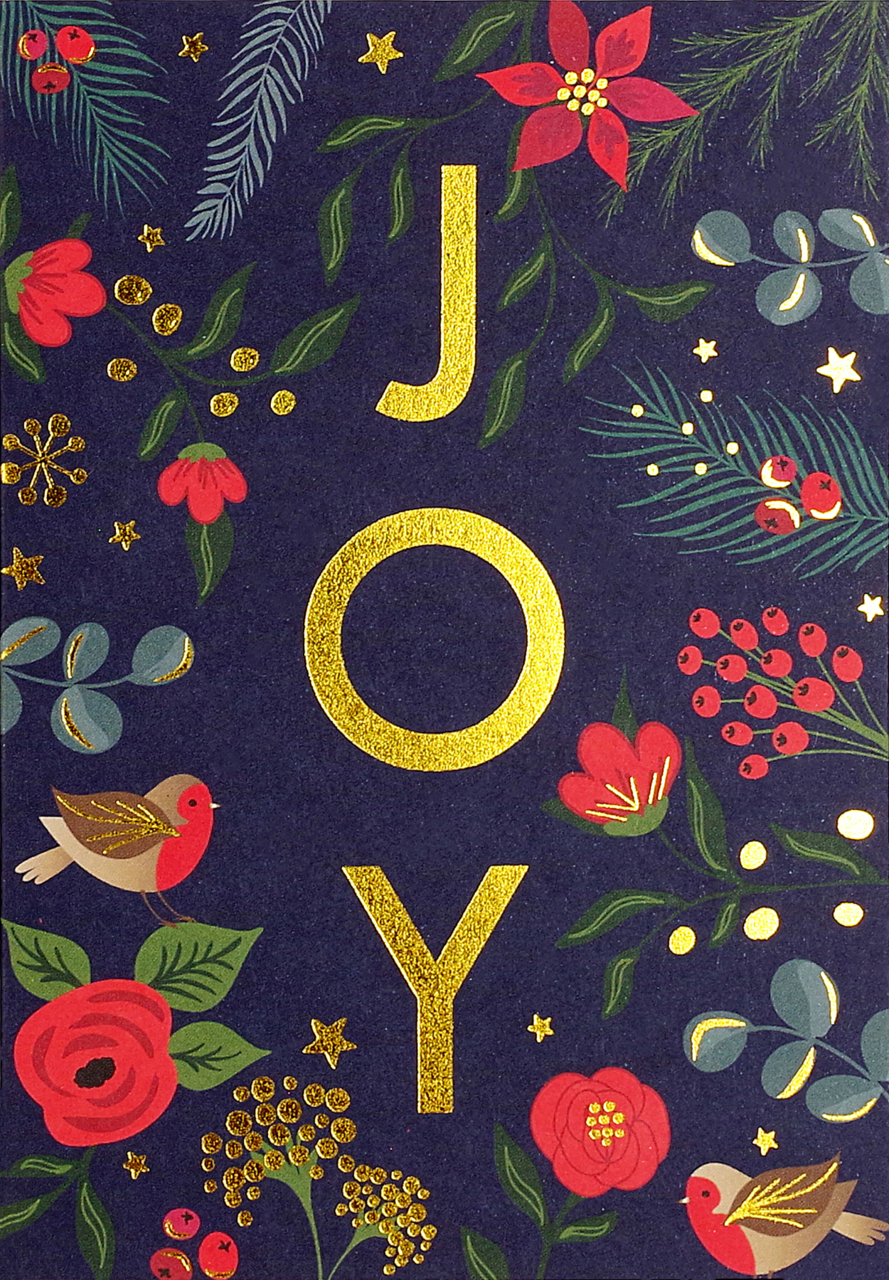 Joy Small Boxed Holiday Cards