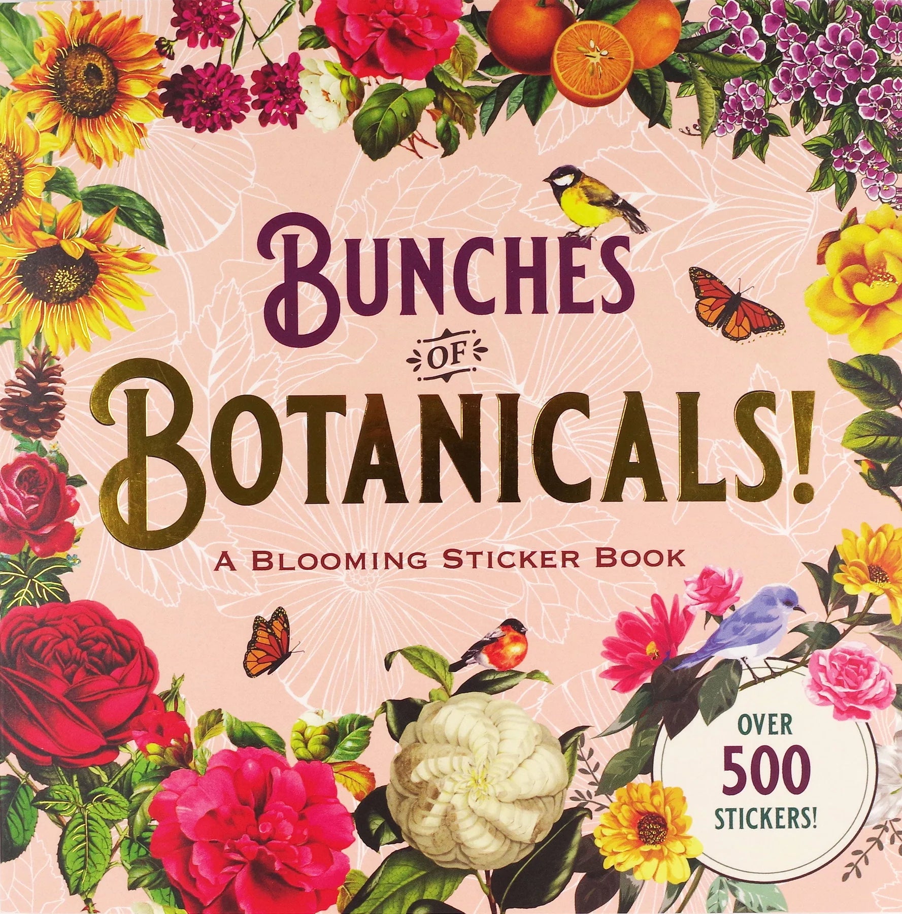 Bunches of Botanicals! Sticker - The Silver Dahlia