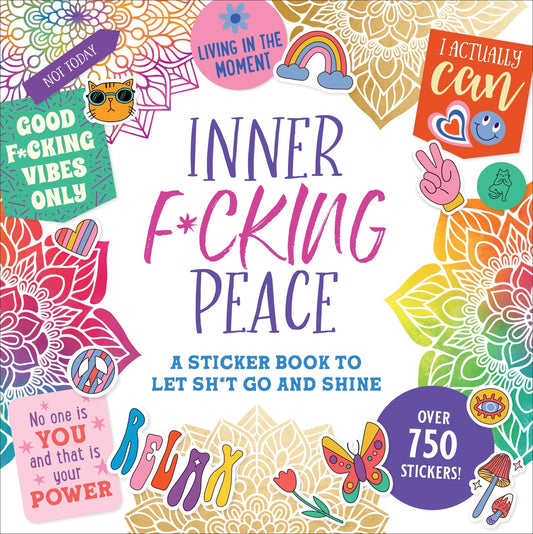 Sticker Book Inner F*Cking Peace