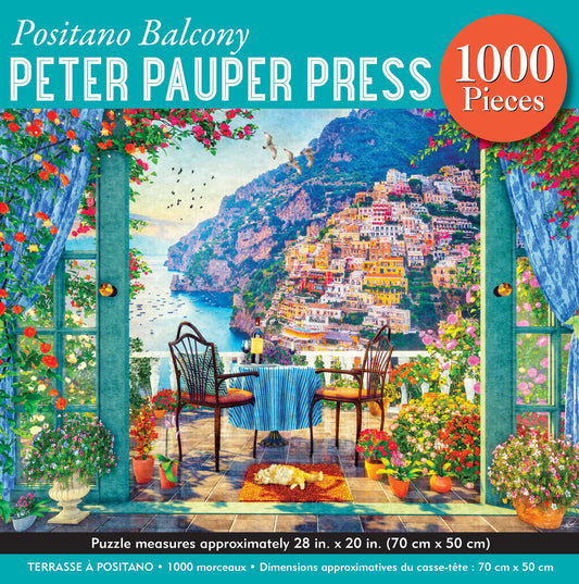 Positano Balcony 1000 Piece Jigsaw Puzzle