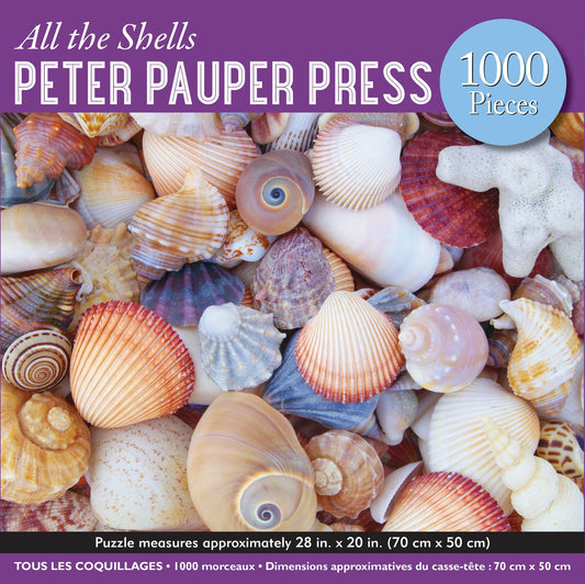 All The Shells Puzzle 1000 Piece Jigsaw Puzzle