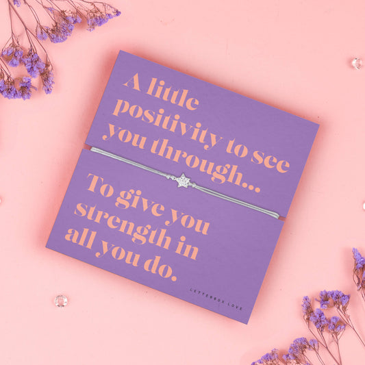 Positivity - Sending Sentiments Bracelet