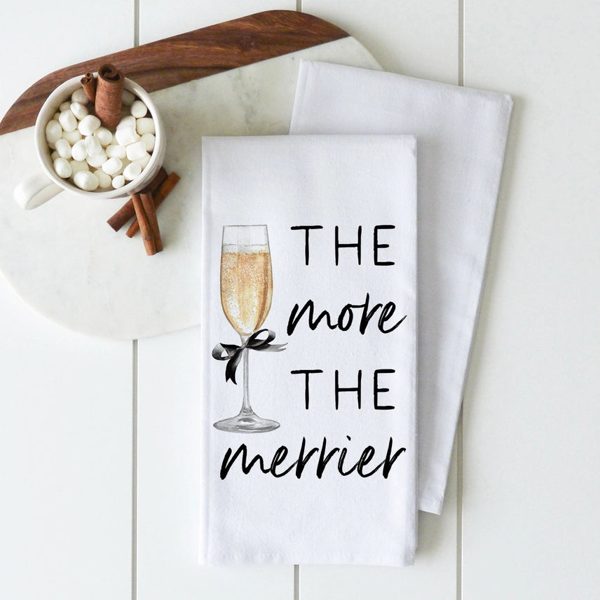 The More The Merrier Tea Towel