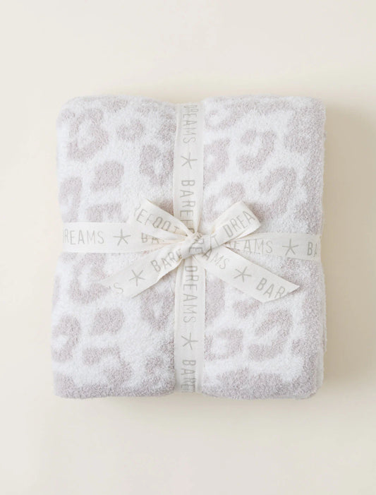 Cozychic Barefoot in the WIld Throw Cream/Stone