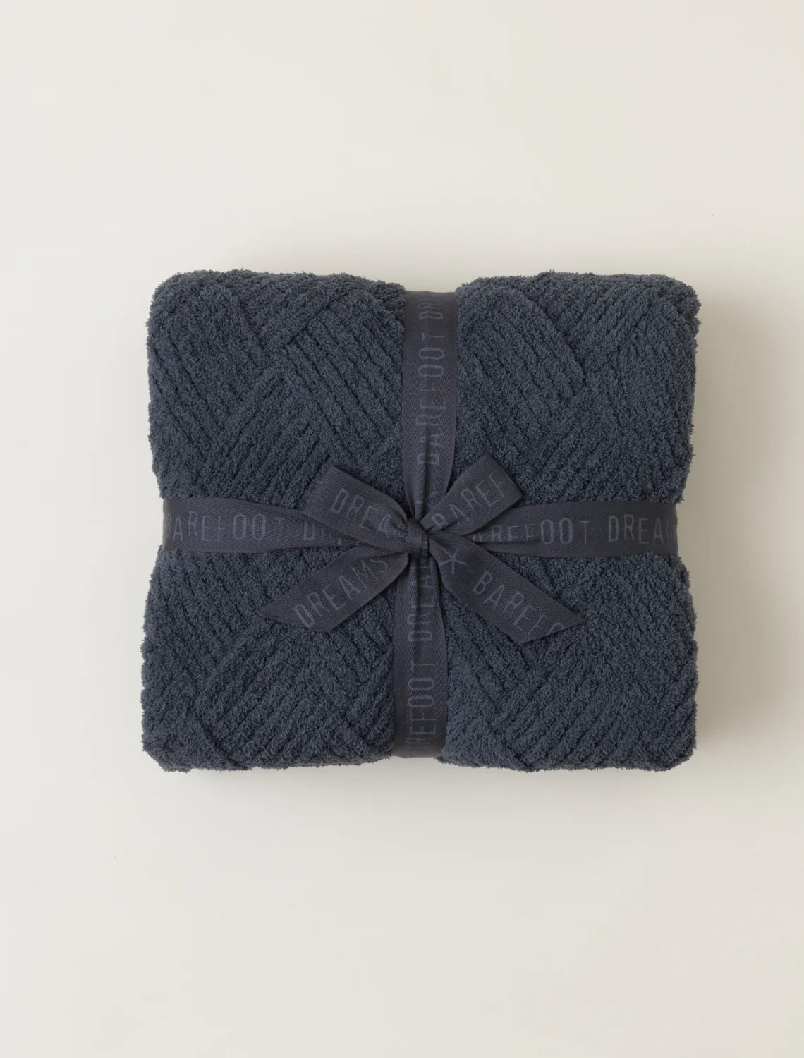 Cozychic Diamond Weave Blanket Slate Blue