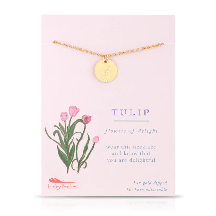 Botanical Necklace- Tulip