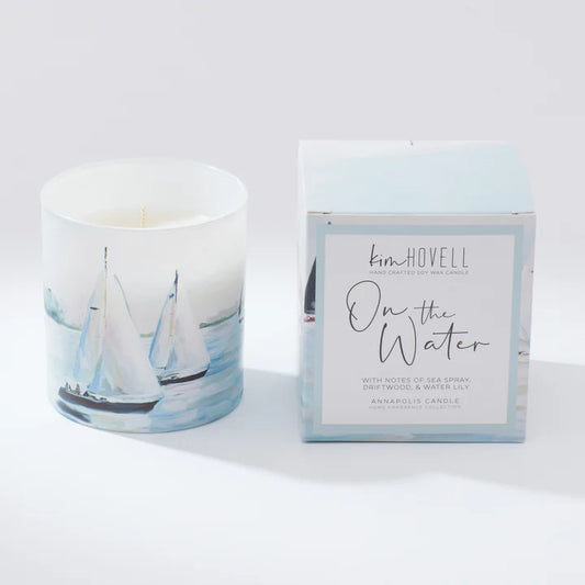 ON THE WATER BOXED CANDLE - KIM HOVELL