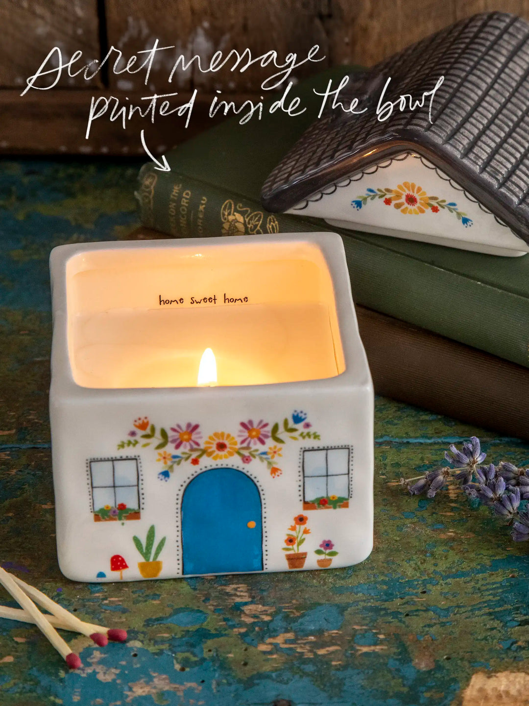 Trinket Box Candle Home Sweet Home