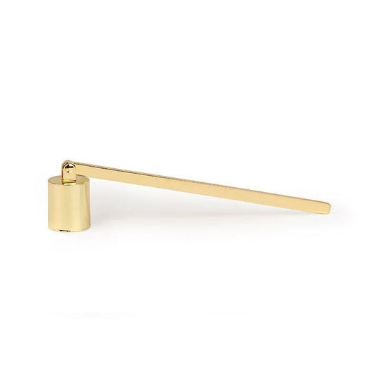 WICK ACCESSORIES GOLD CANDLE SNUFFER