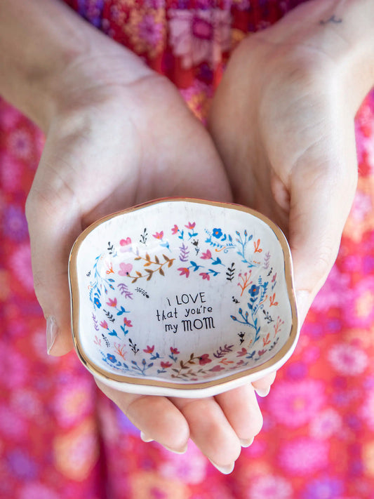 Trinket Bowl Love Mom