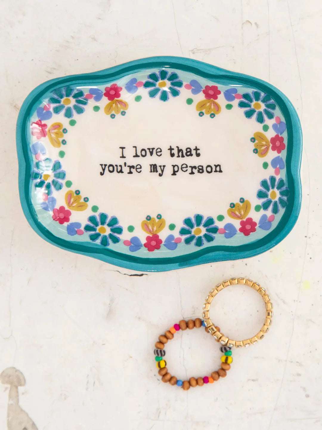 Artisan Trinket Dishes I Love Person