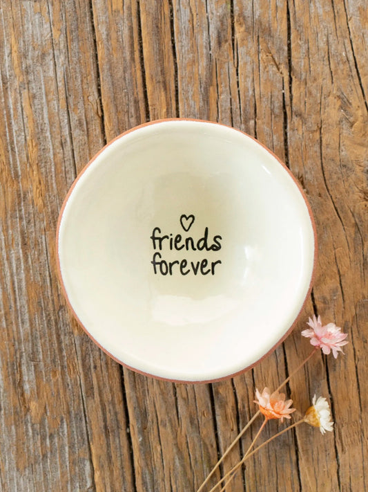 Tiny Trinket Dish Friends Forever