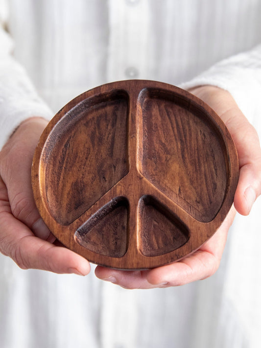 Peace Sign Trinket Dish