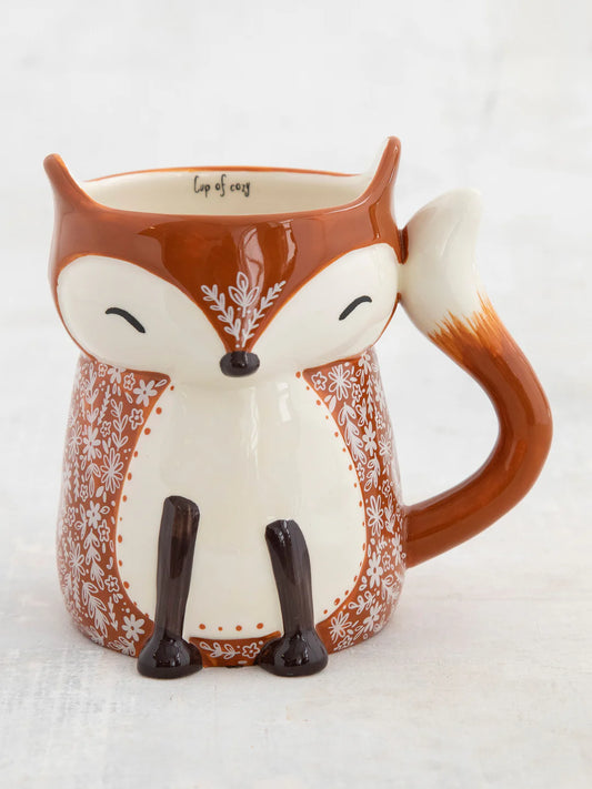 Folk Mug Cozy Fox