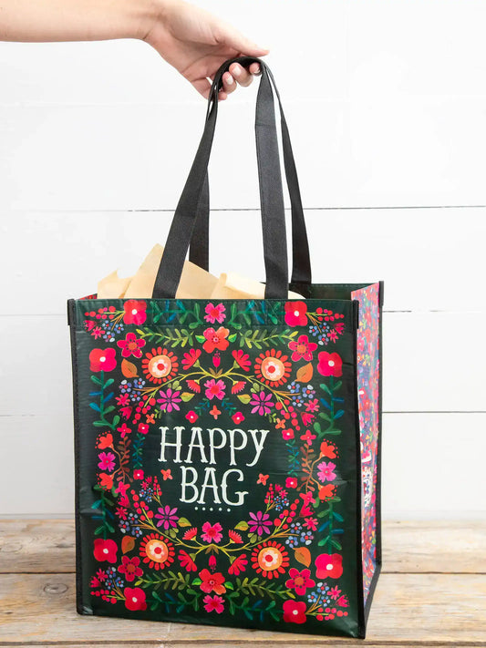 Happy Bag XL  Red Floral