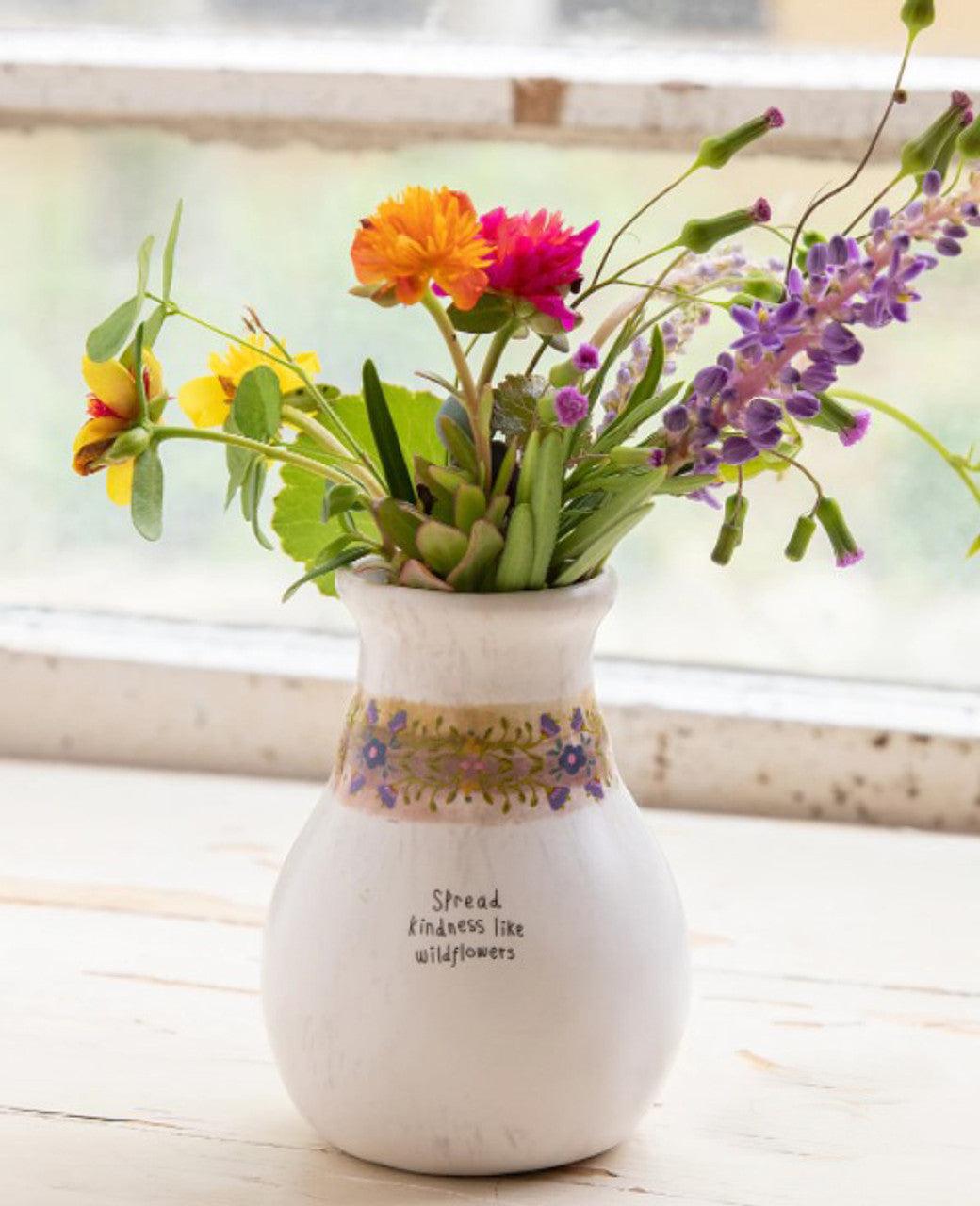 Bouquet Vase Spread Kindness - The Silver Dahlia