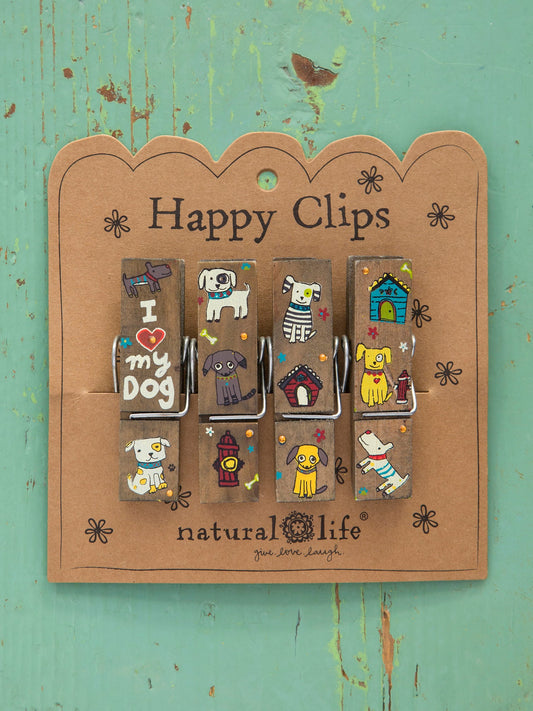 Happy Clips Set of 4 My Dog