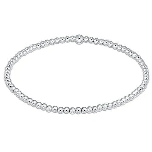 Classic Sterling 2.5 Bead Bracelet