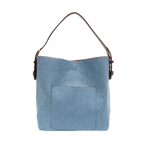 Tranquil Blue Coffee Classic Hobo Handbag