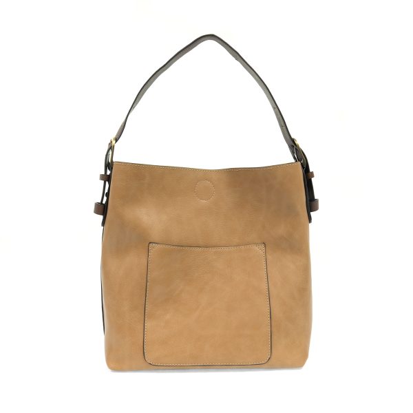 Camel Coffee Classic Hobo Handbag