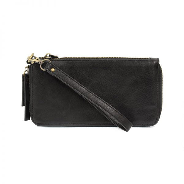 Black Chloe Zip Around Wallet