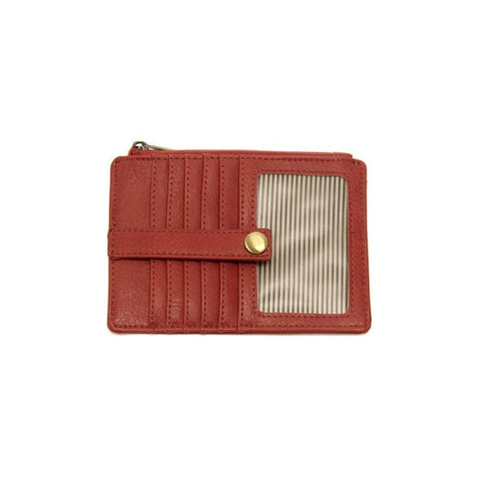 Deep Berry New Penny Mini Travel Wallet