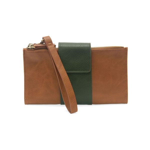 Chicory/Pine Camryn Colorblock Wallet Crossbody