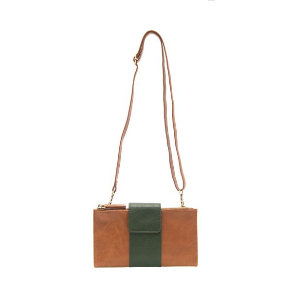 Chicory/Pine Camryn Colorblock Wallet Crossbody