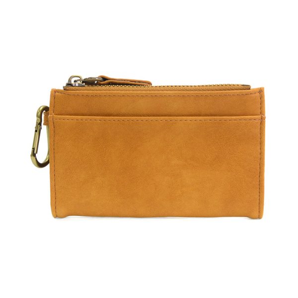 Honey Bobbie Bifold Wallet with Carabiner